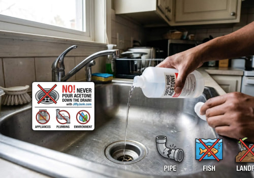 Why You Should Never Pour Acetone Down the Sink